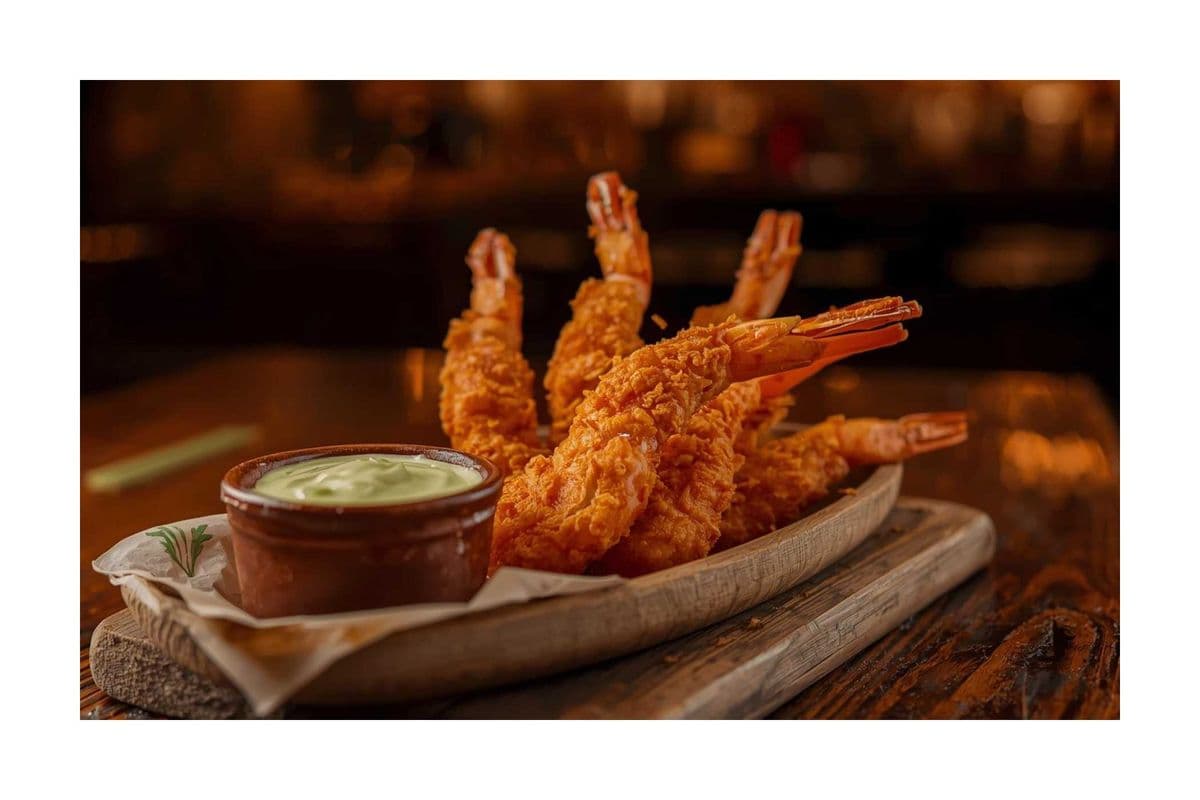 Battered Fried Prawns