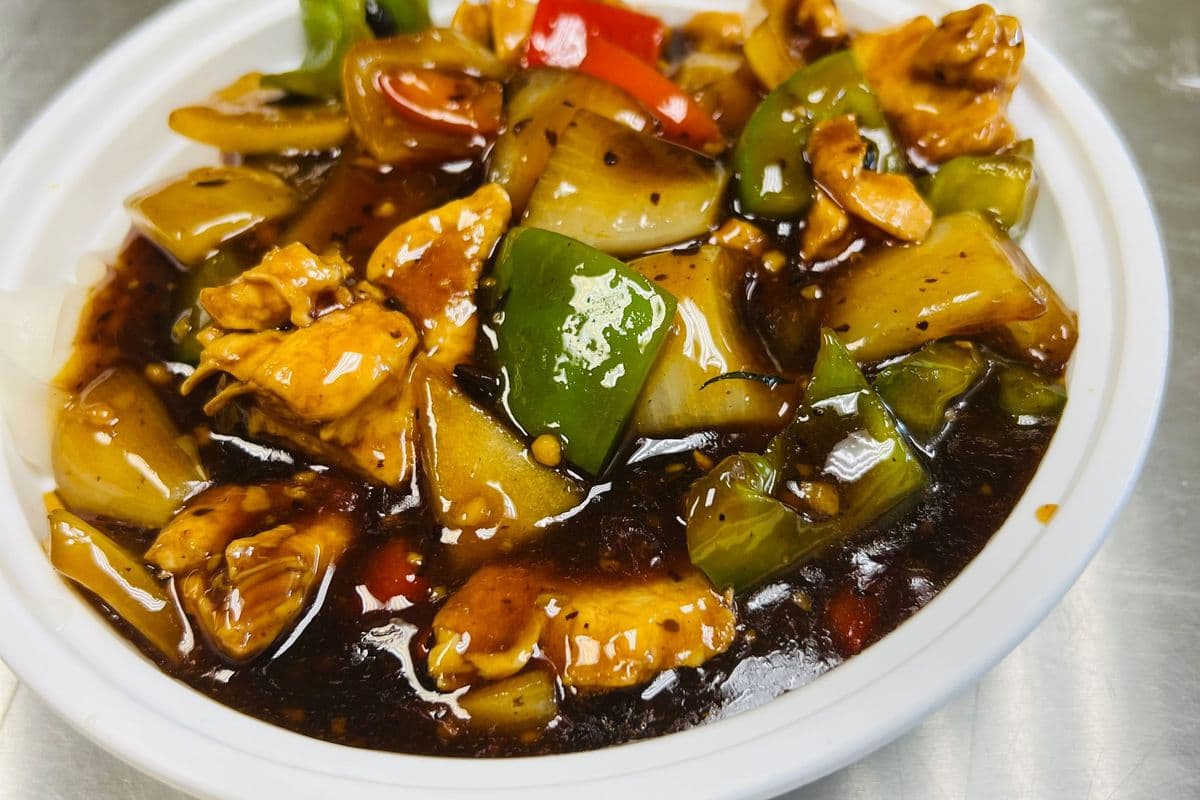Chicken with Black Bean Sauce豆豉鸡