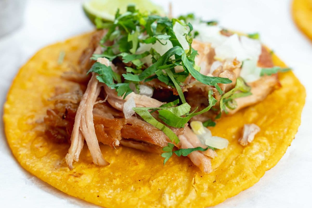 Taco de Carnitas (1 pc)