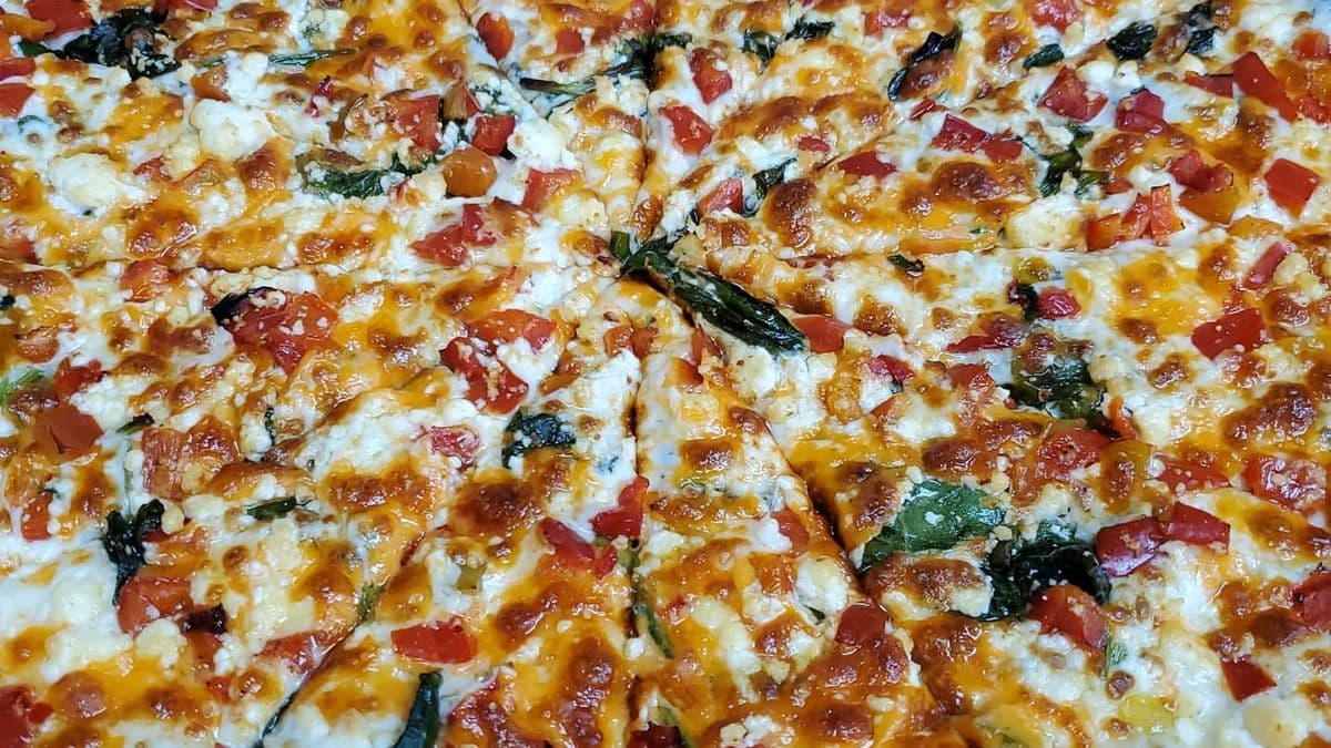 3. Two Can Dine-lg pizza, cheesy  bread sticks, pop