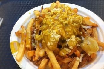 Curry Fish Poutine