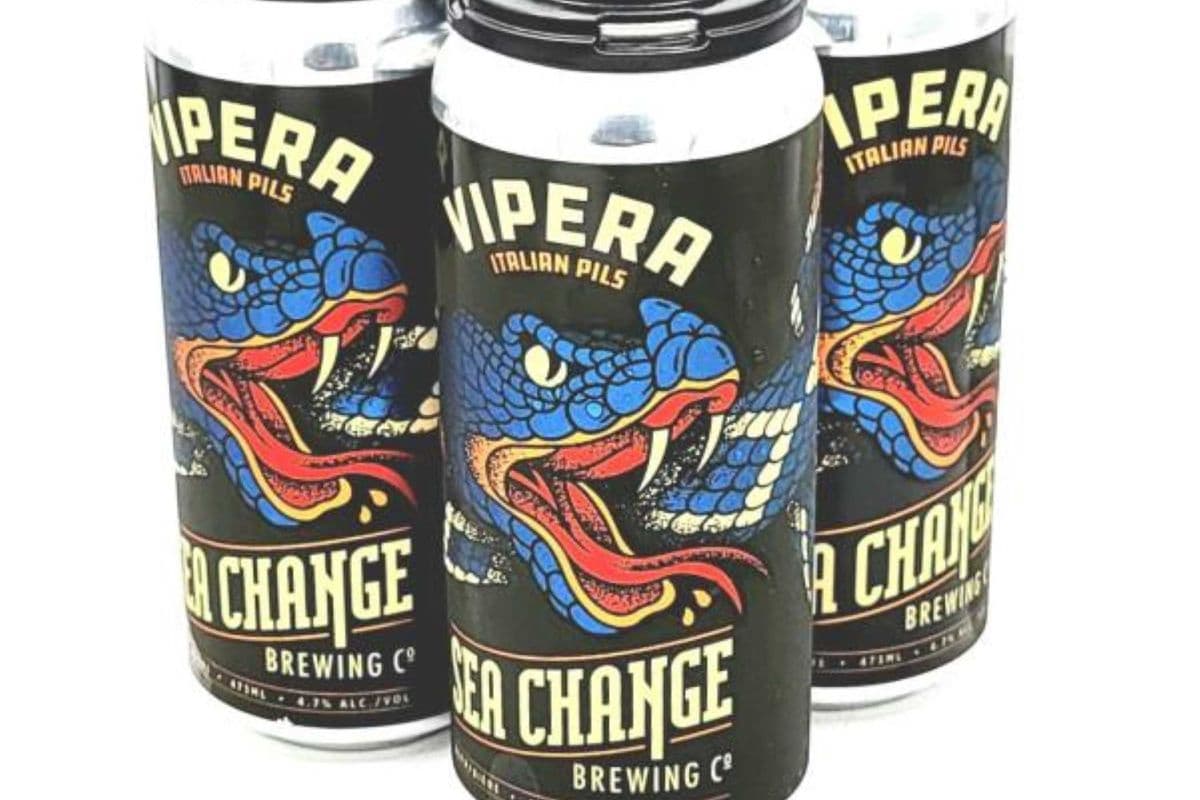 SEA CHANGE VIPERA ITALIAN PILSNER 4pk (4 x 4x473ml)