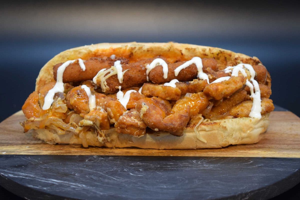 Chopped Buffalo Chicken