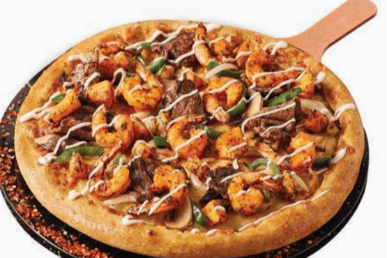 Signature Shrimbul Pizza