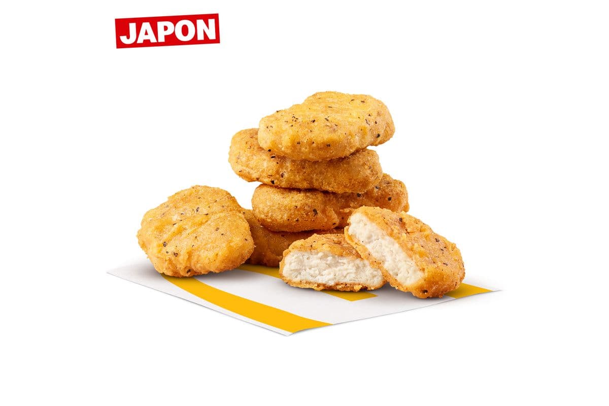 6 Poulet McCroquettes ail et poivre noir​ [310-400 Cal]