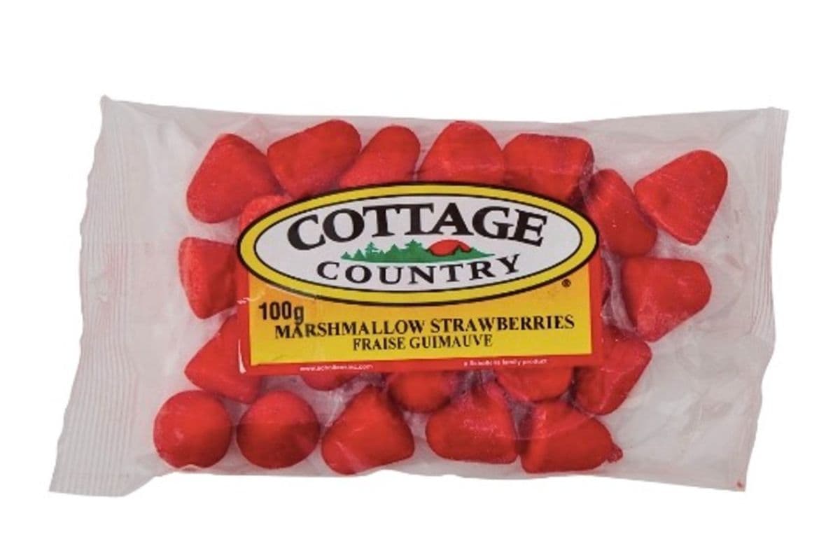 Cottage Country Marshmallow Strawberries (100 g)