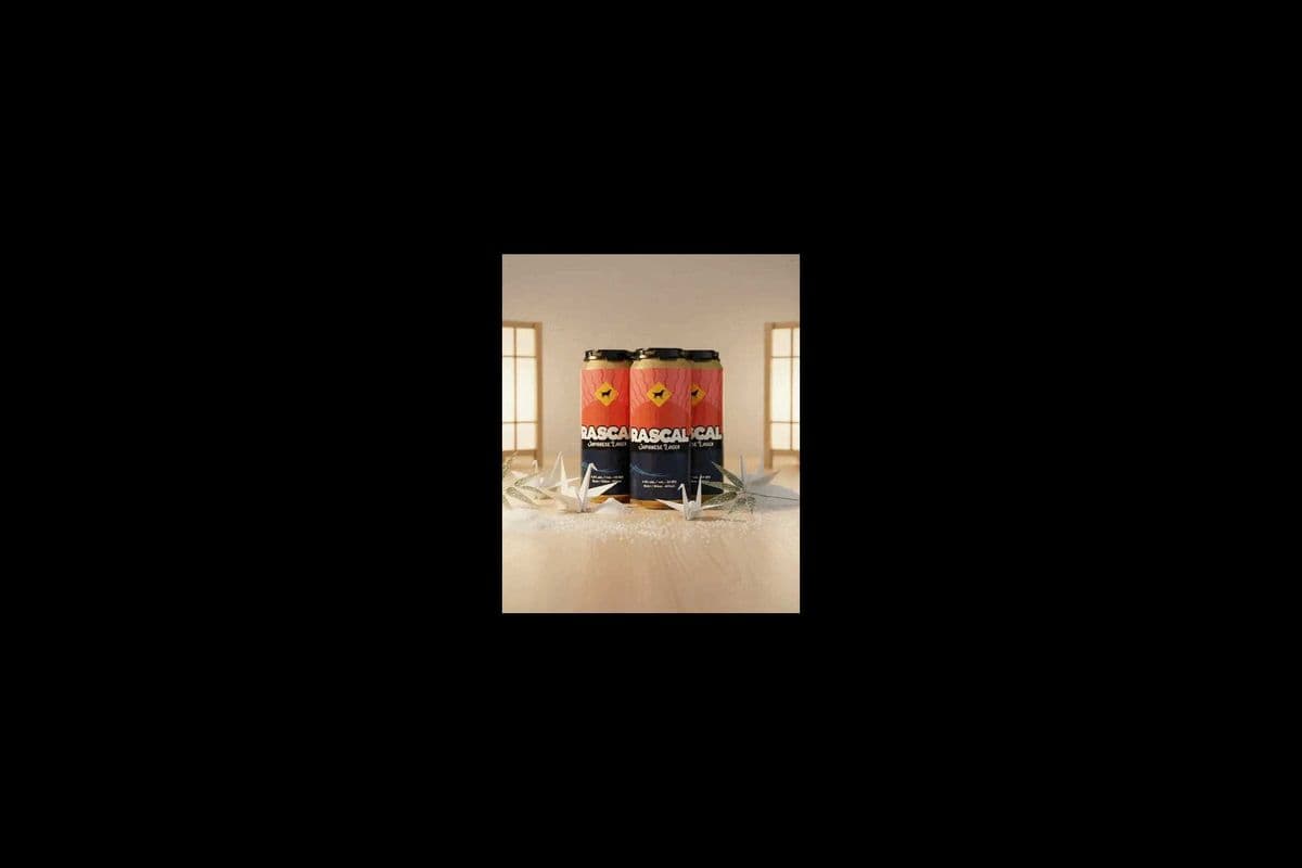 YELLOW DOG RASCAL JAPANESE LAGER - 4CANS (4*473ML) (4 x 4*473ML)
