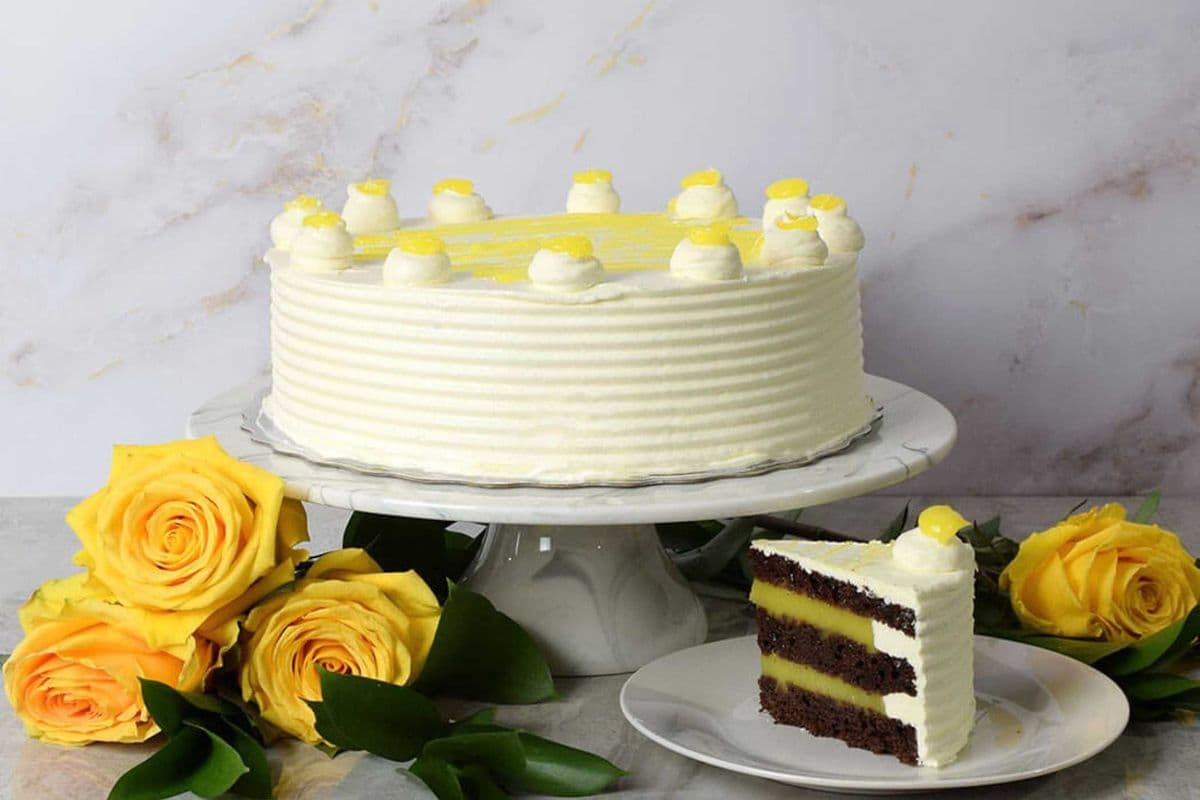 Chocolate Lemon Cake 9"