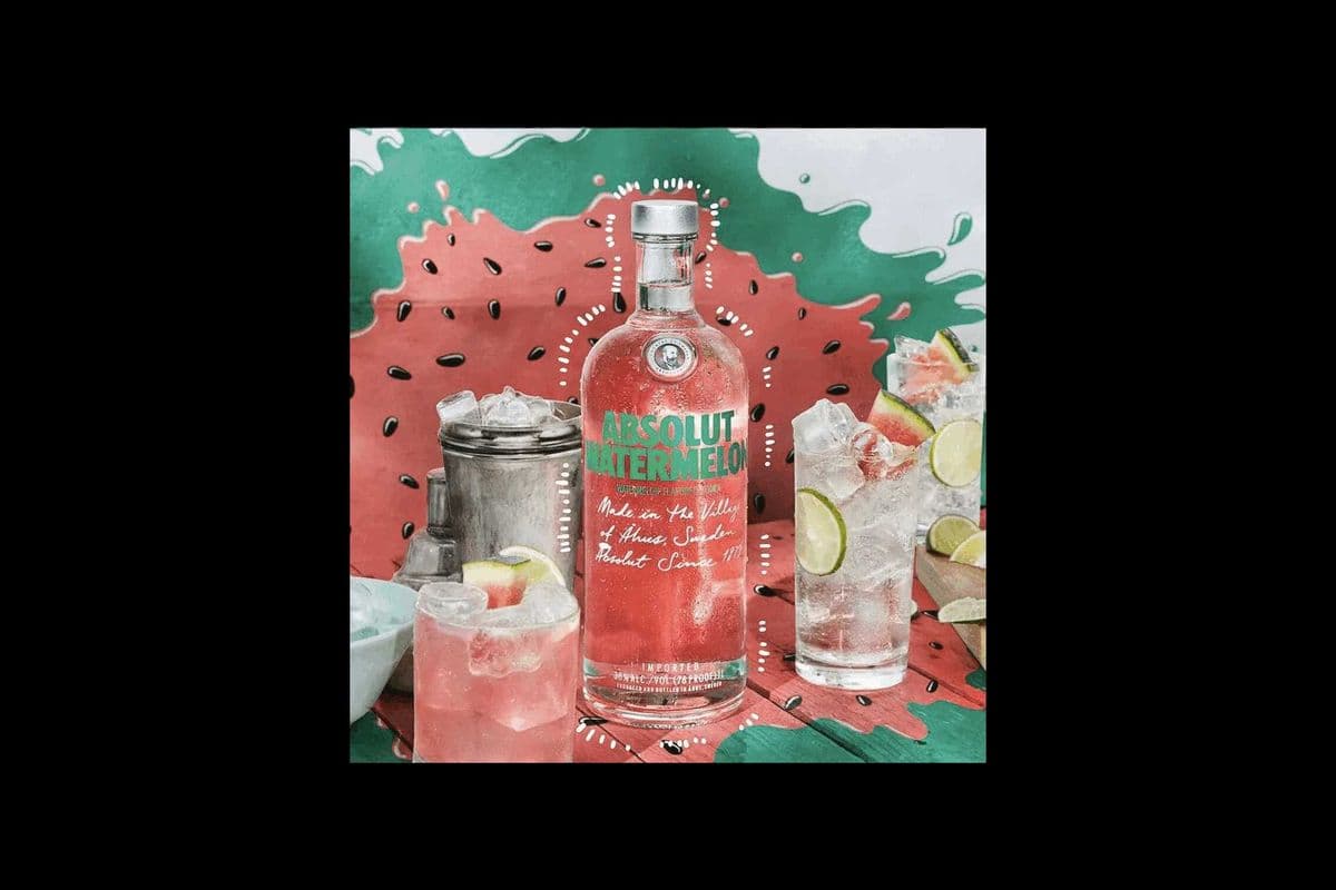 Absolute Watermelon (750 ml Bottle) (1 x 750ML)