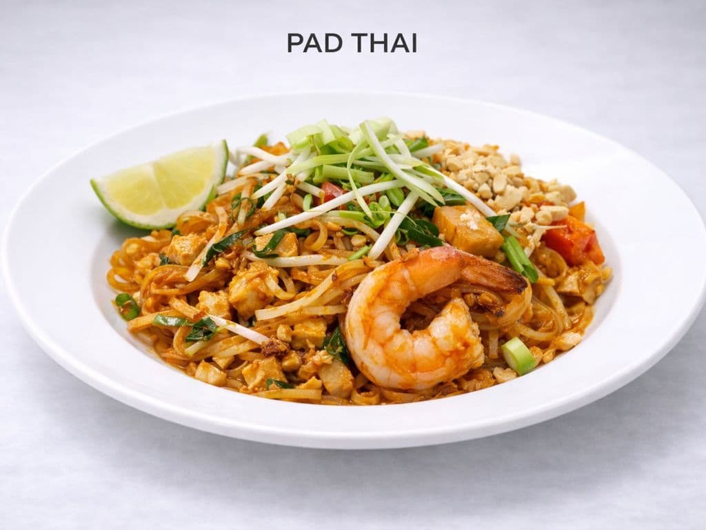 2x Pad Thai(Poulet/Tofu) / 2x PadThai(Chicken/Tofu) 