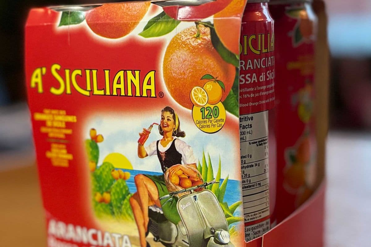 A' Siciliana 4 Pack (4x 330ml) (120 Cal)