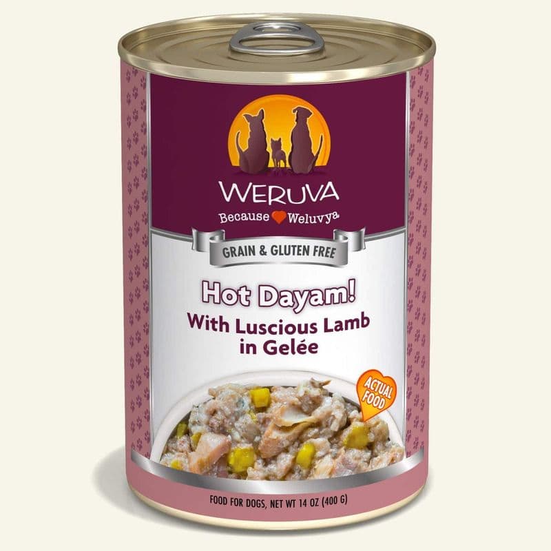 Weruva Hot Dayam! With Luscious Lamb In Gelee 14 oz