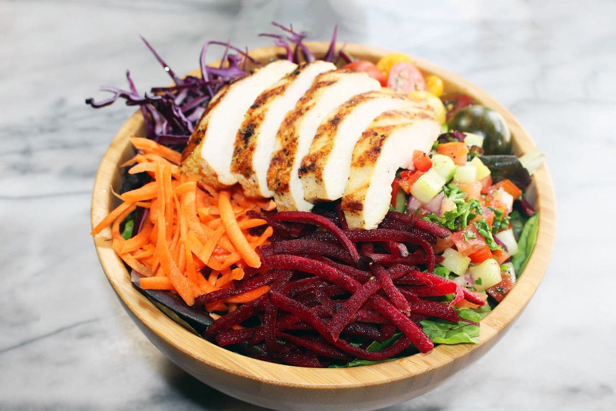 Lemon and Herb Chicken Meal Salad