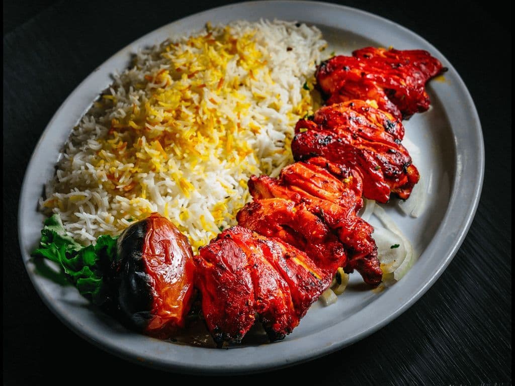 Saffron chicken