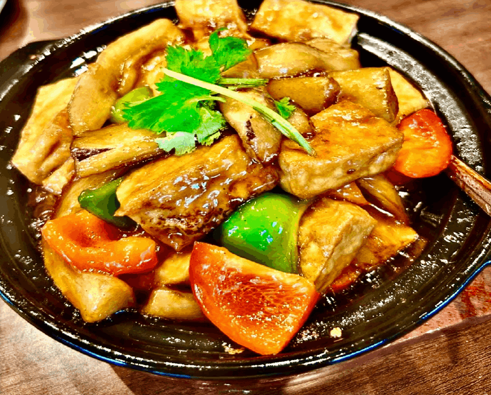 F11 Eggplant & Tofu Clay Pot / F11 茄子豆腐煲