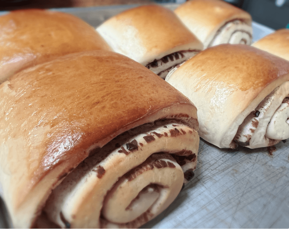 Red Bean Butter Rolls (2 pcs)
