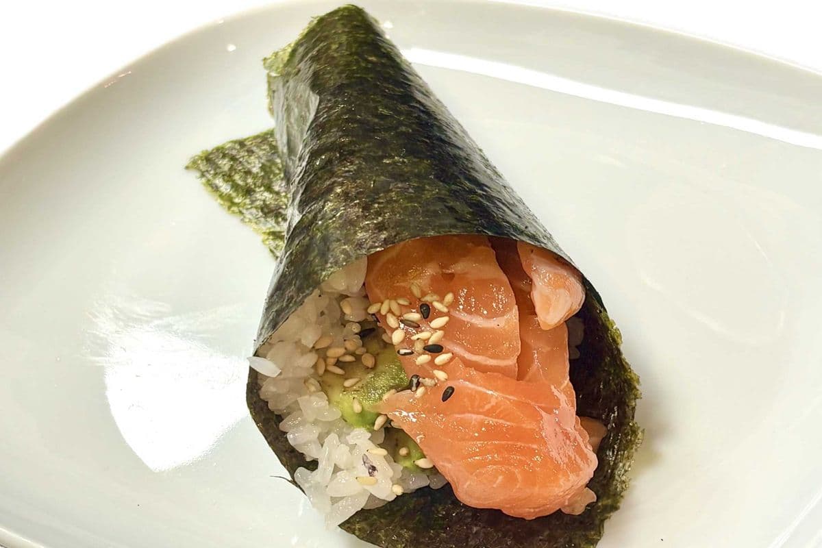 Salmon Avocado Cone