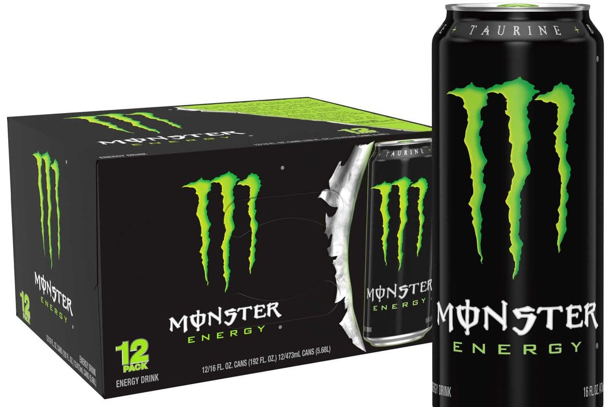 Monster case(12*473ml) original green (473ml)