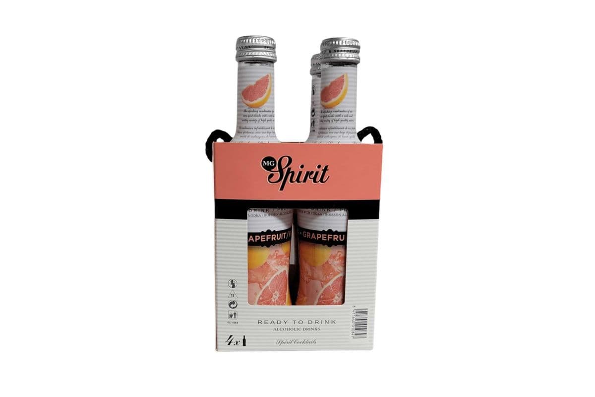 MG Vodka Grapefruit (4 x 275ml)