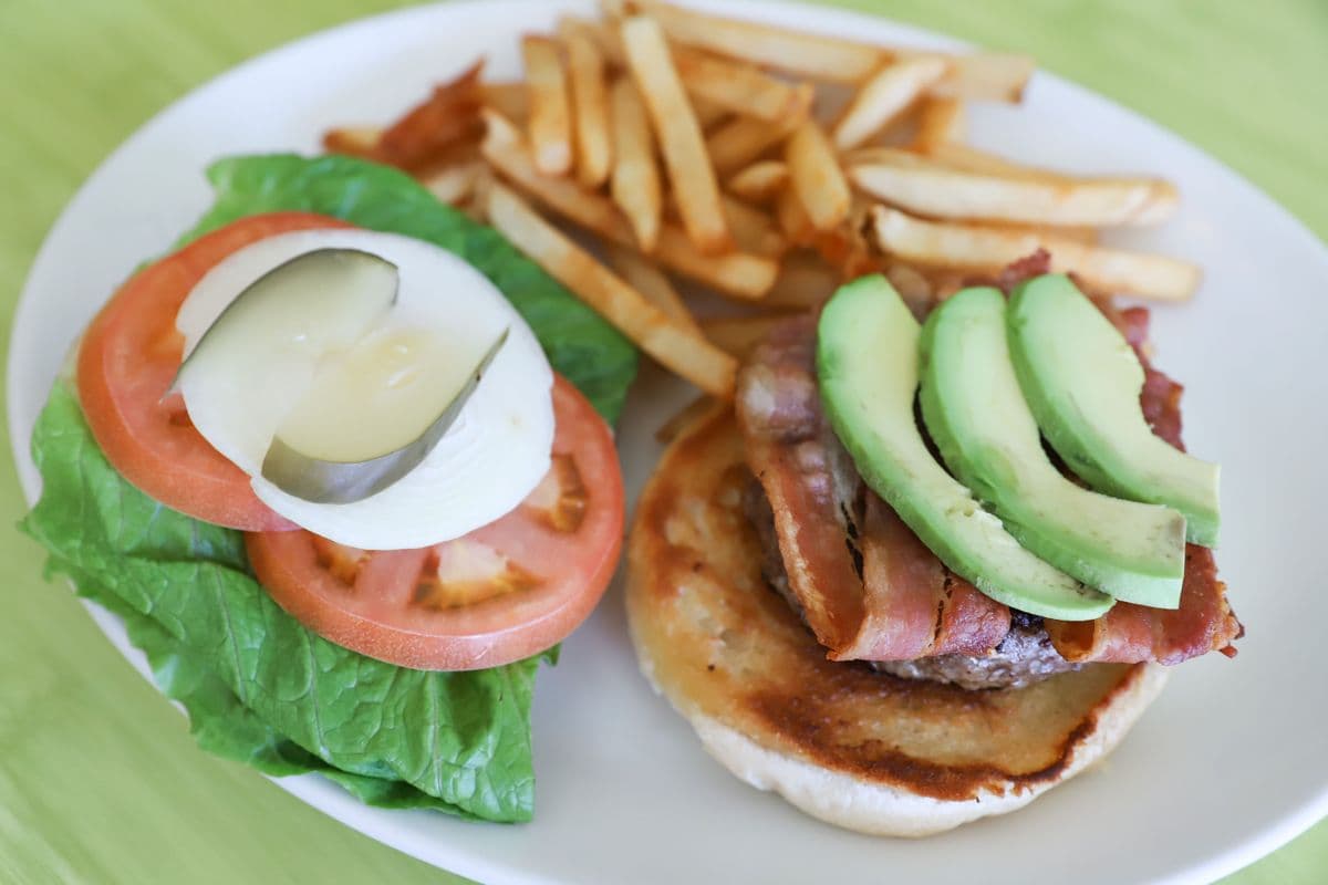 Bacon Avocado Burger