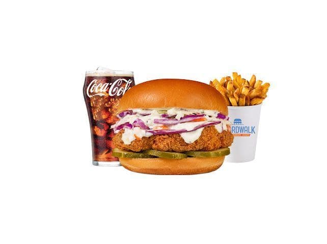 Boardwalk Bird Burger Combo