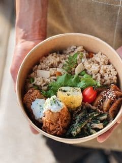 Autumn Veggie Bento