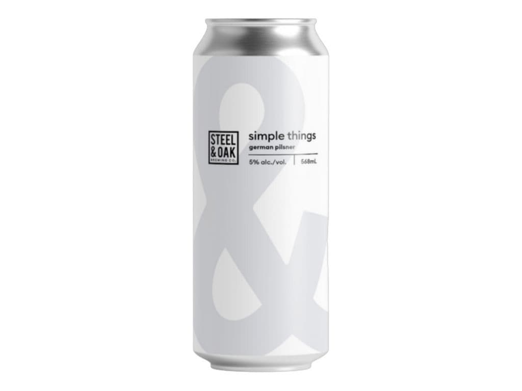 Steel & Oak - Simple Things Pilsner Can