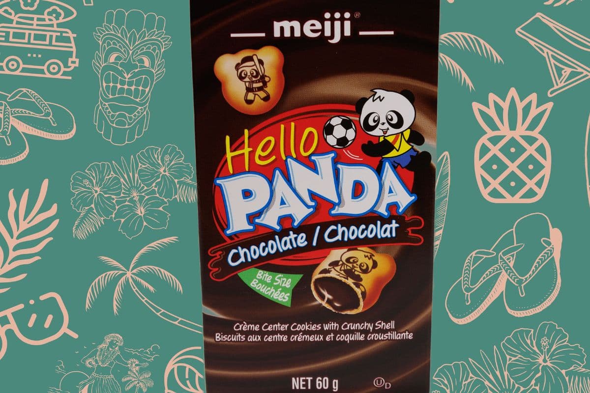 Panda snacks chocolate