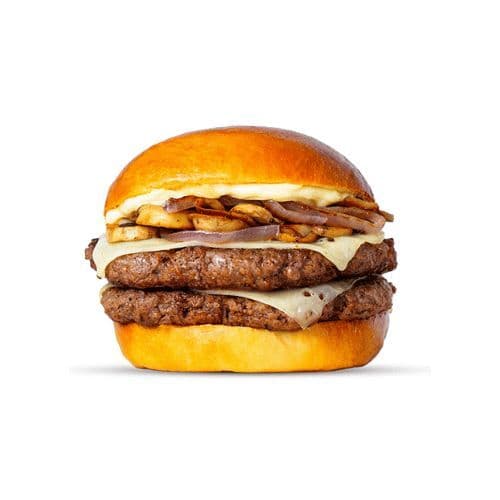 Mega Mushroom Swiss Burger