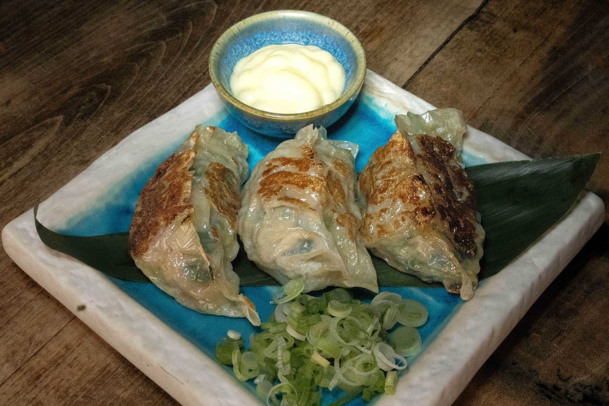 1050. Teppan Grilled Pork Gyoza (3)