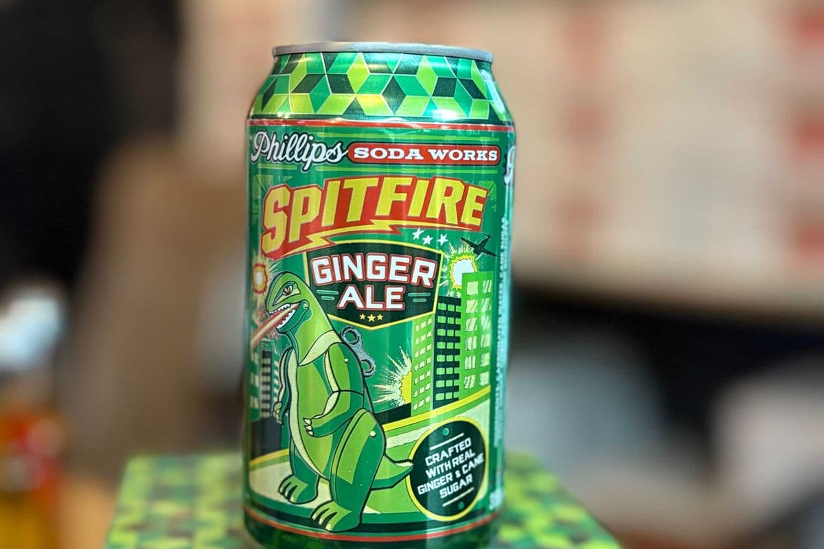 Phillips Spitfire Ginger Ale Single Can (355ml) (120 Cal)