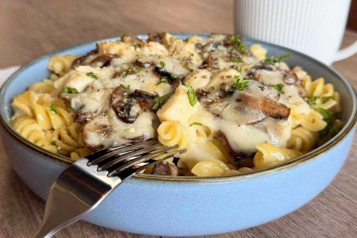 Creamy Chicken and Mushroom Pasta