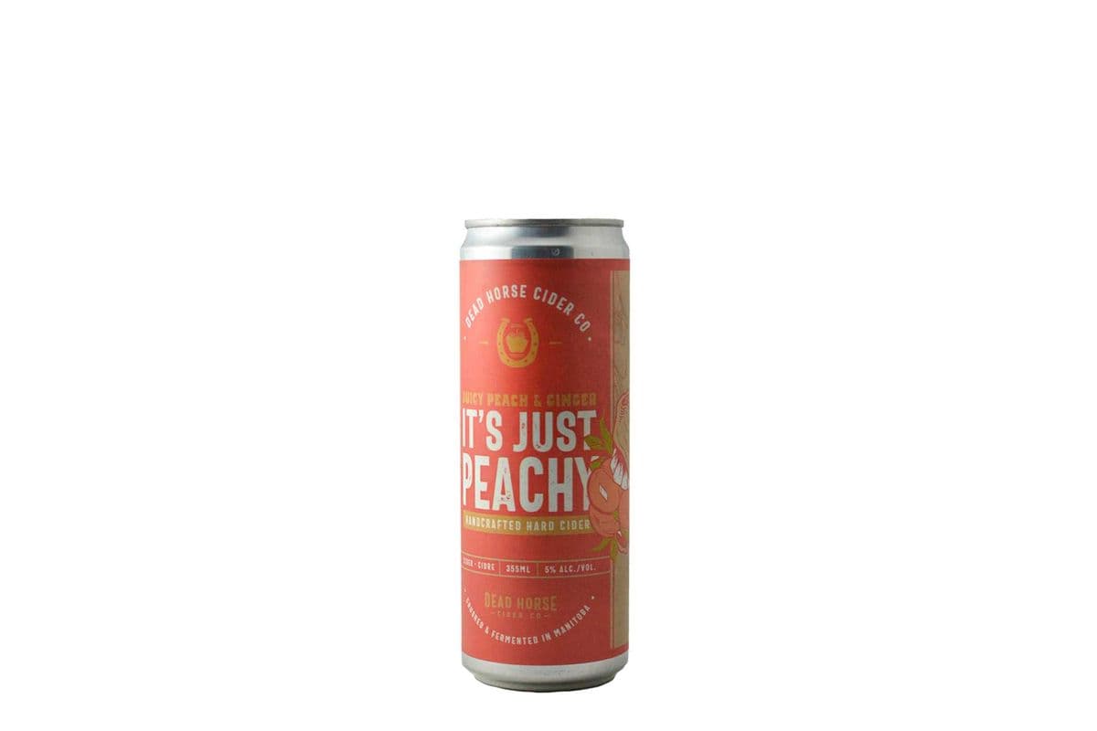 Dead Horse Cider Co. 'It's just Peachy" Apple Peach and Ginger cider (1 x 355ml)
