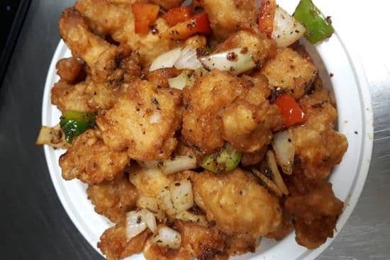 Crispy Spicy Chicken in Pepper Salt (Spicy)