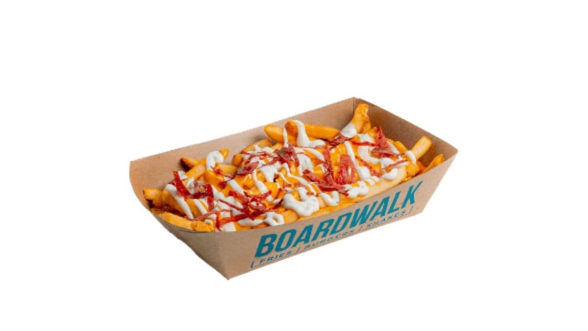Bacon Cheddar Ranch Poutine