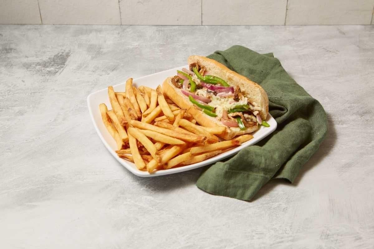 Veggie Philly Cheesesteak