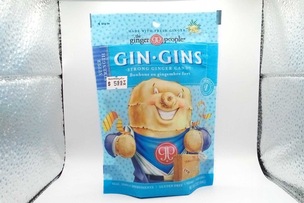The Ginger People Gin Gins Super Strength Ginger Candy (84 g)