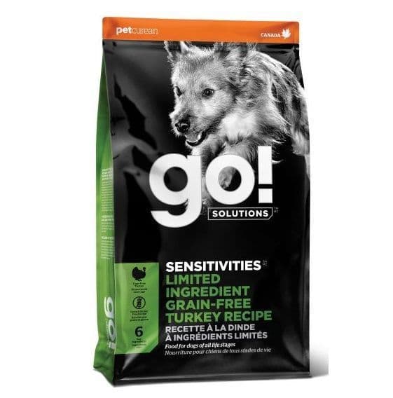 Petcurean Go! Sensitivities Limited Ingredient Grain Free Turkey Dog 22 lb