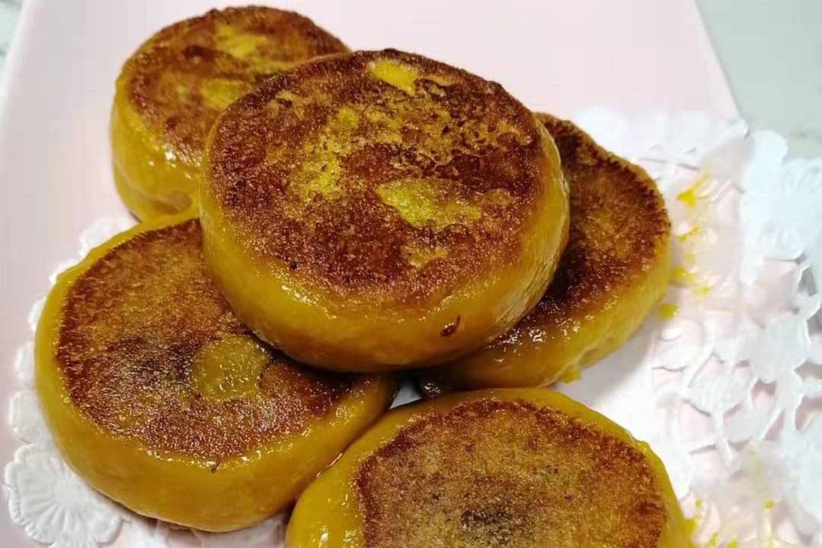 222. Pumpkin Pancake (5 pcs)- 南瓜饼
