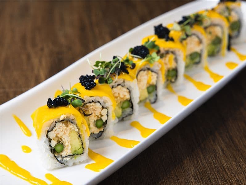 Yellow Dragon Roll