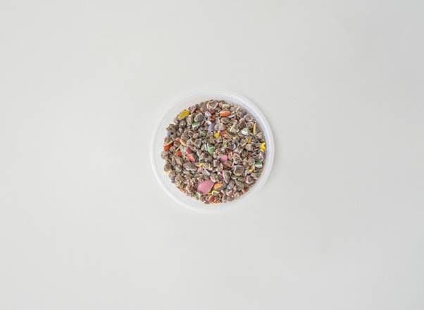 Smarties émiettées / Crushed Smarties