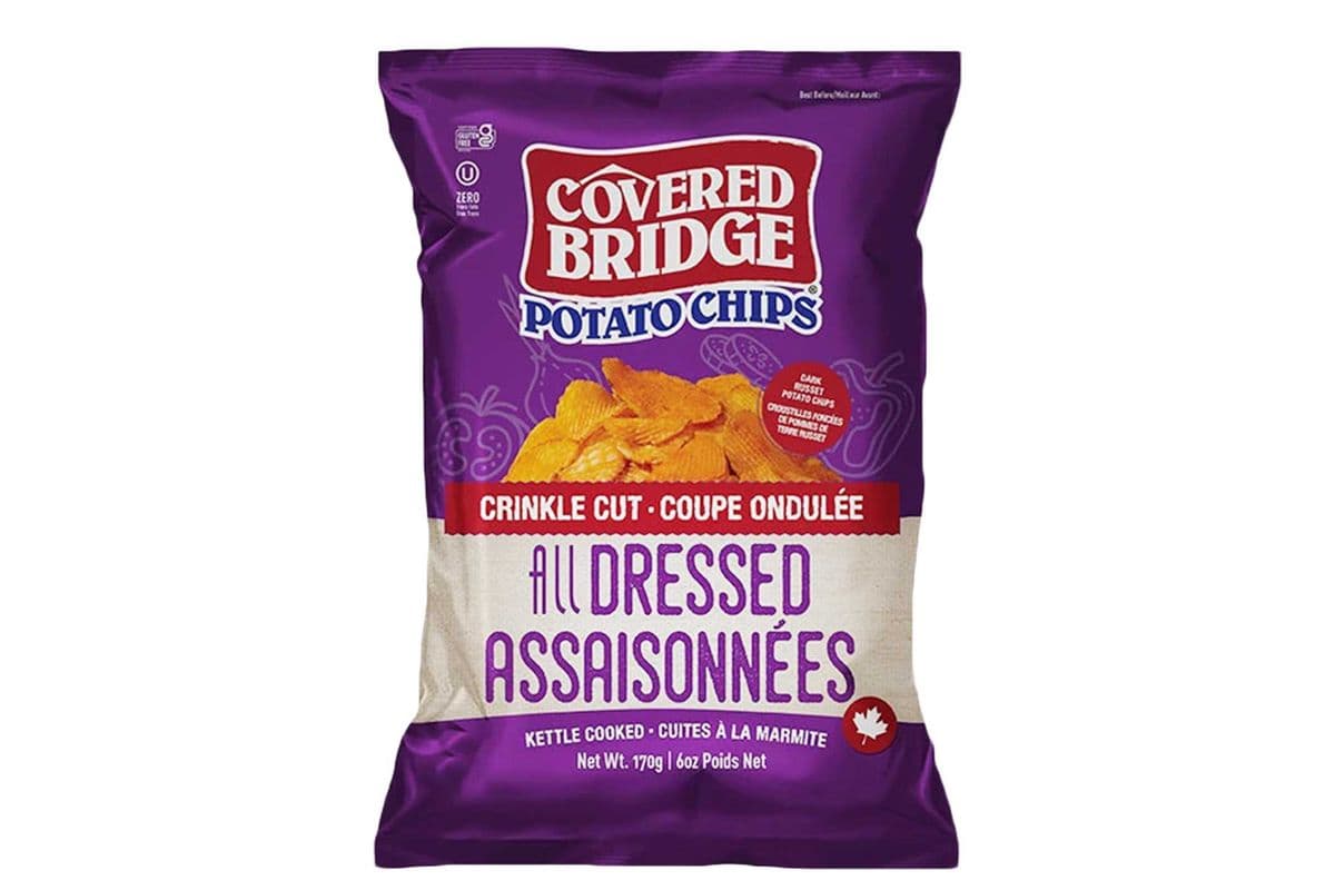 Covered Bridge Chips - All Dressed (170G)