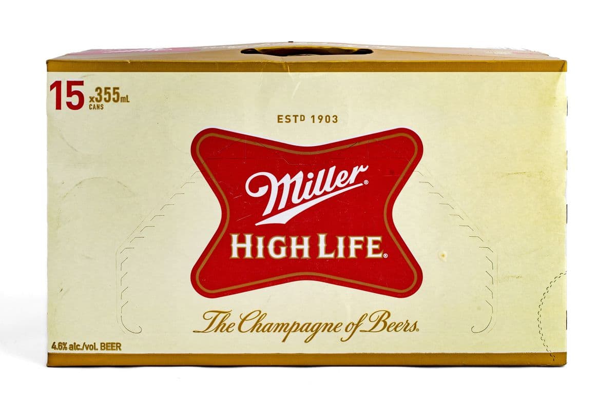 Miller High Life (15 Cans) (1 x 355 ml)