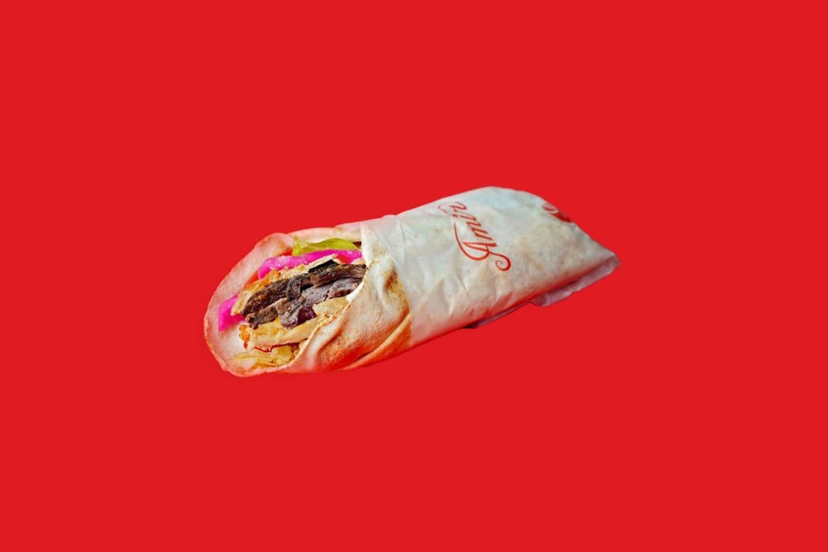 Pita / Wrap Mixte — Shish Taouk & Shawarma