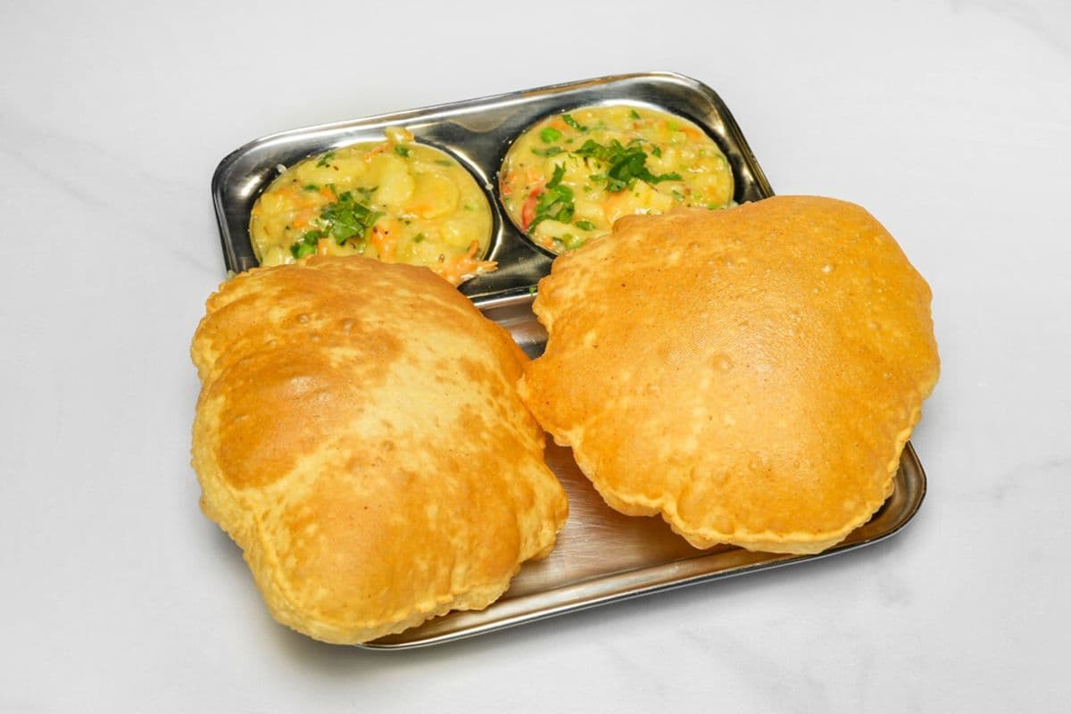 Puri with Aloo Baaji