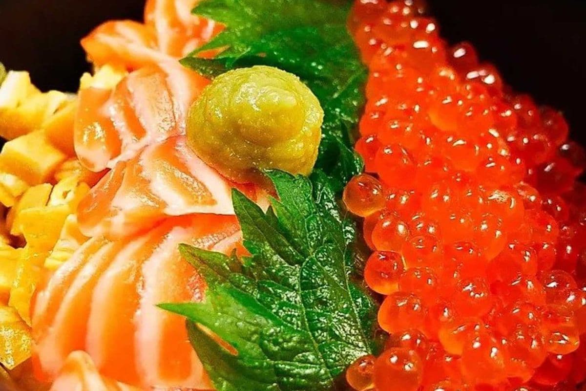 Salmon Ikura Donburi