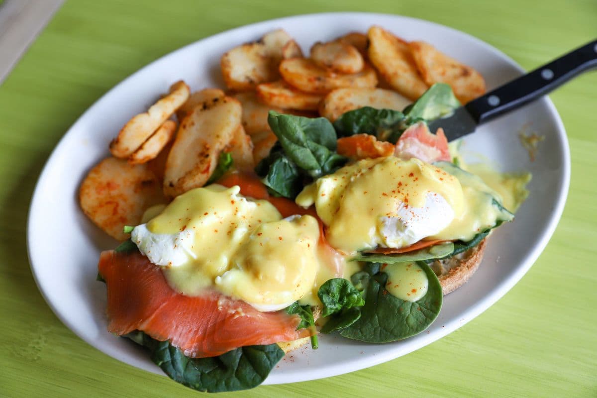 Salmon Hollandaise