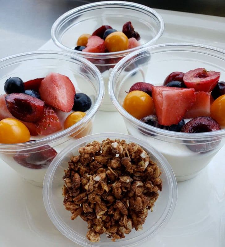 Yogurt Cup with Fruit