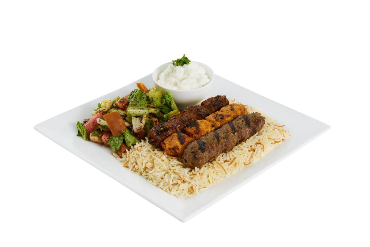 Mixed Combo (3 Skewers) Plate
