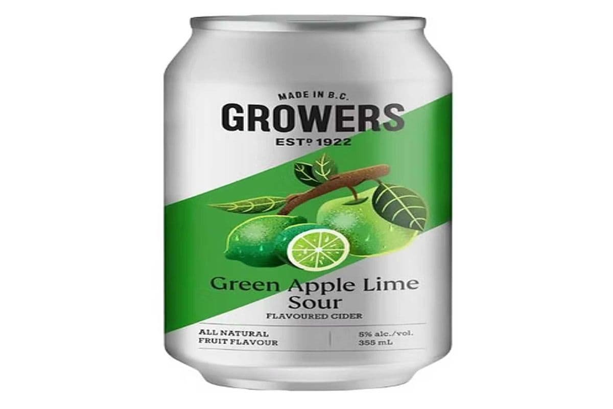 GROWERS APPLE LIME (6 x 355ML)